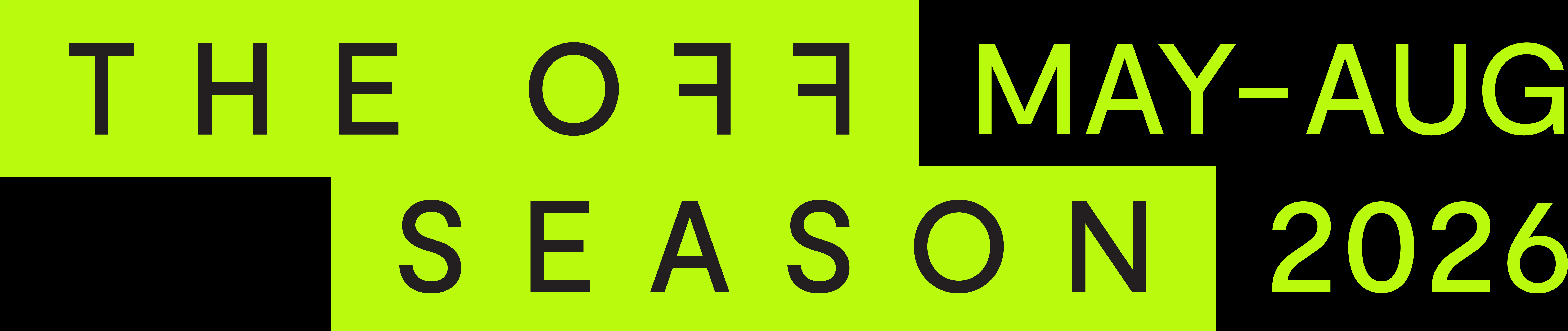 Black background Off Seaon logo