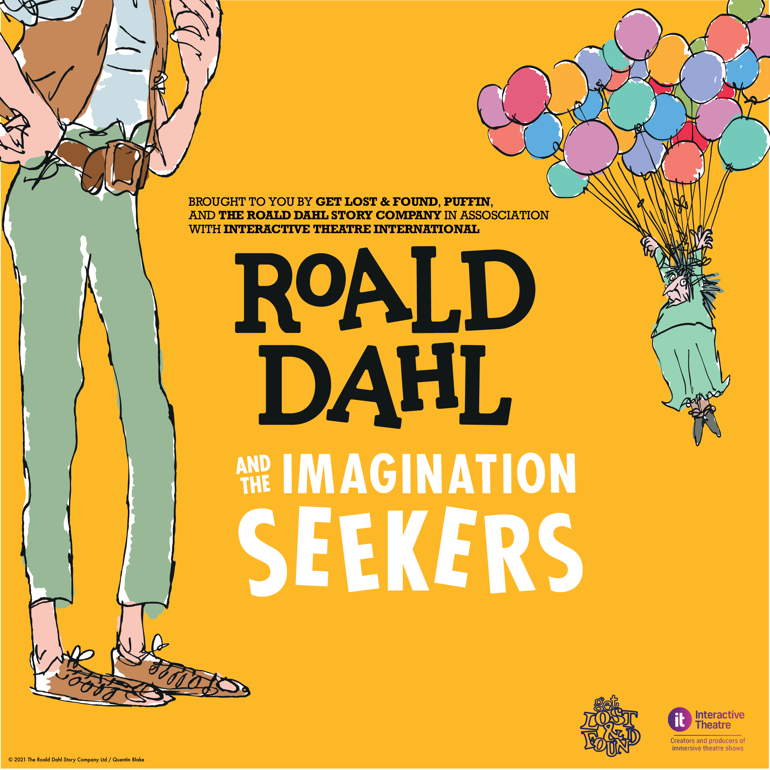 ROALD DAHL AND THE IMAGINATION SEEKERS | Theatre Royal 