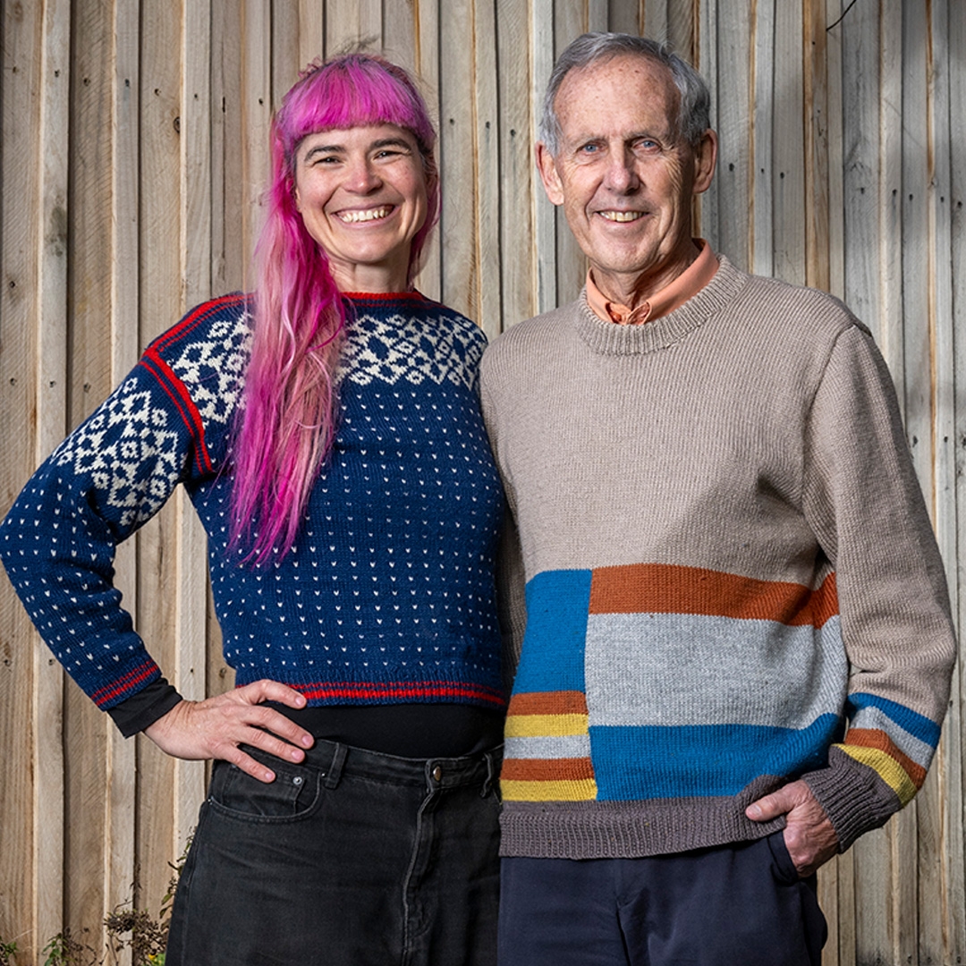Image: supplied Hannah Mooloney and Bob Brown portrait