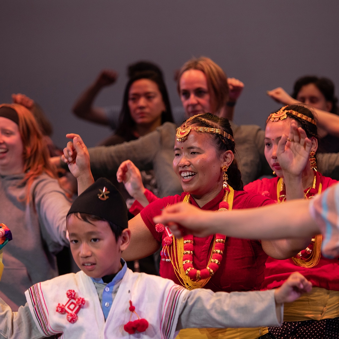 Image: supplied A community dance group