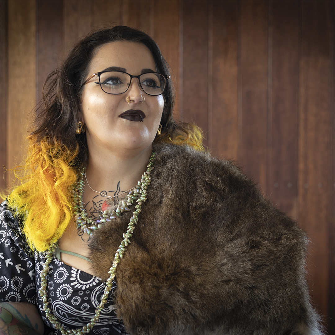Portrait of artist Bianca Templar