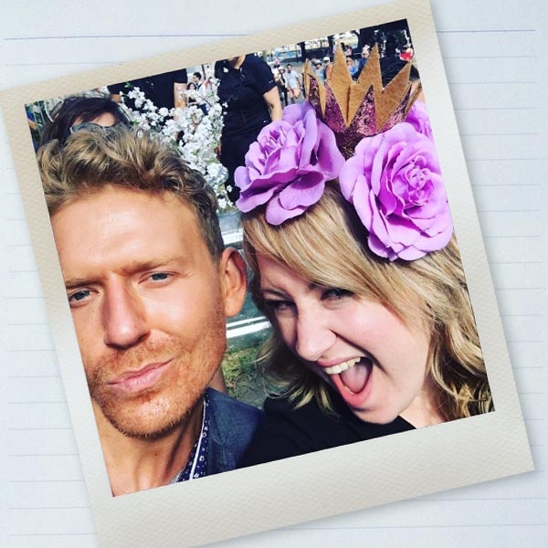 Just the Gist Just the Gist - Picture is a selfie of Jacob Stanley and Rosie Waterland