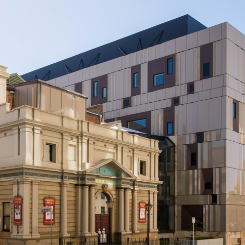 Exterior of the Theatre Royal and the Hedberg - Hiring the Theatre Royal